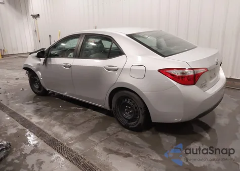 2015 Toyota Corolla Le z USA, uszkodzony, nr VIN 2T1BURHE2FC370821